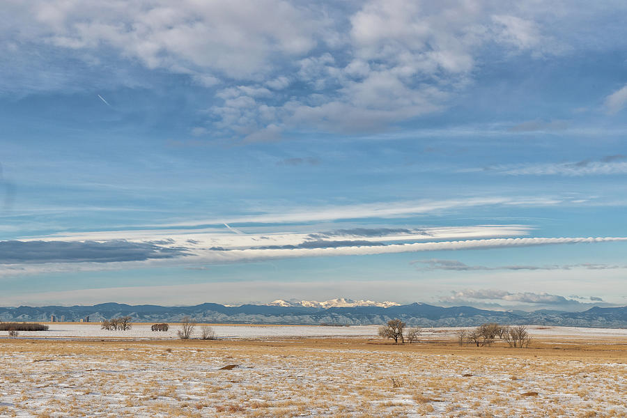 Colorado Front Range on a Winter Day Photograph by Tony Hake