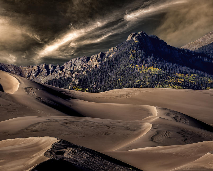 Landscape Photograph - Colorado, Great Sand Dunes N.p.-88885 by Raimondo Restelli