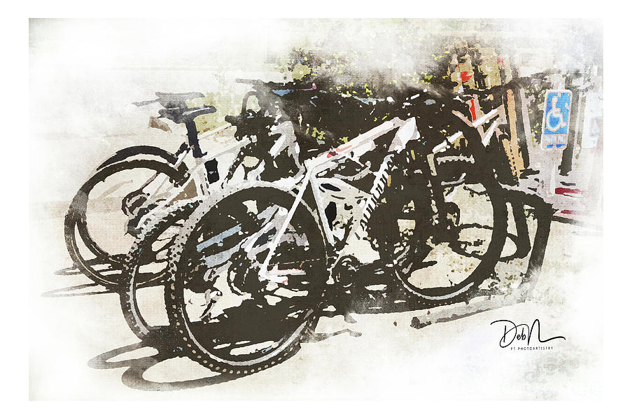 Bicycle Digital Art - Colorado Handicap Spot by Deb Nakano