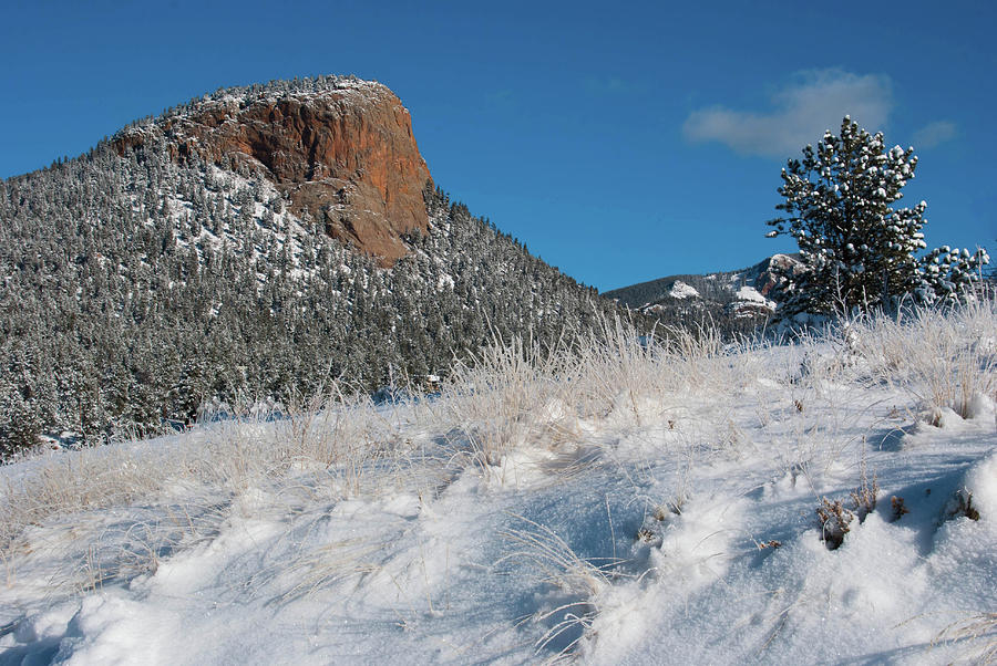 Colorado Red Rock Winter Beauty Photograph by Cascade Colors