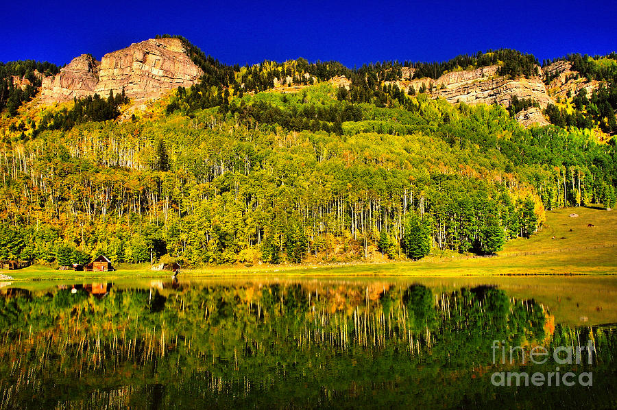 Colorado reflection  Photograph by Jeff Swan
