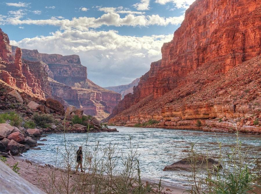 Colorado River In Marble Canyon Photograph by Walt Sterneman
