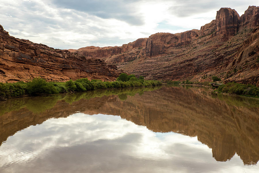 Colorado River Reflections Photograph by Tom Cochran