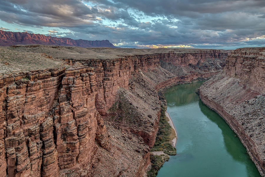 Colorado River View from Navajo Bridge Photograph by Constance Puttkemery