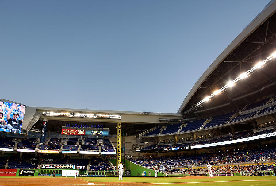 Colorado Rockies V Miami Marlins Photograph by Marc Serota Colorado Rockies V Miami Marlins Photograph by Marc Serota