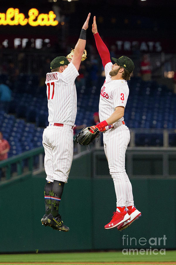 Colorado Rockies V Philadelphia Phillies Photograph by Mitchell Leff Colorado Rockies V Philadelphia Phillies Photograph by Mitchell Leff
