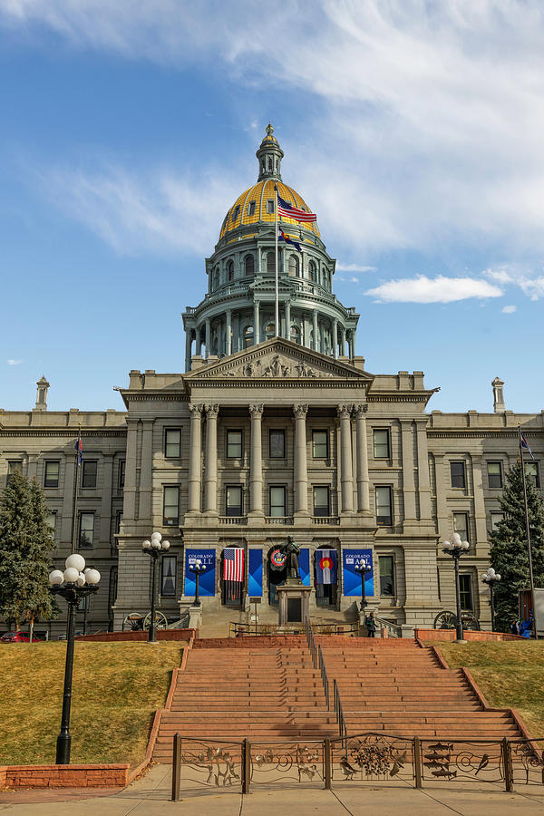 Colorado State Capitol Photograph by Lorraine Baum
