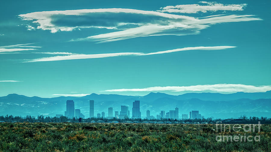 Colorados Mile High City Photograph by Janice Pariza