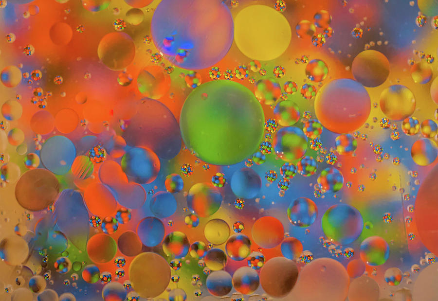 colored bubbles