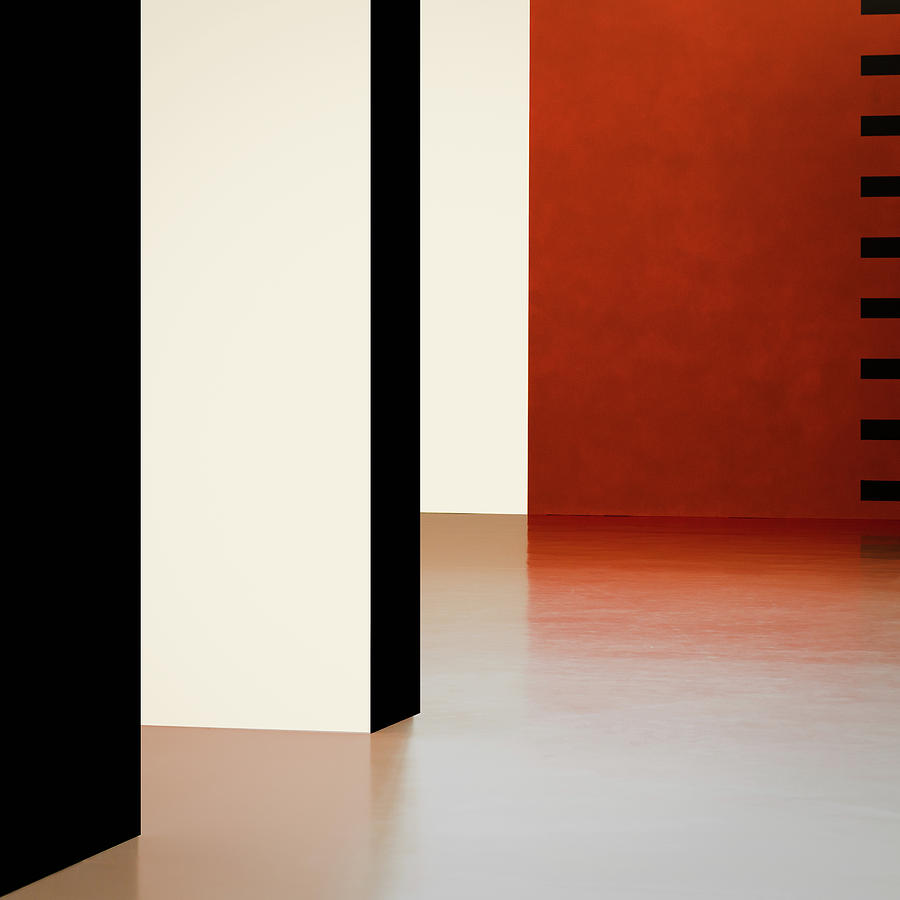 Architecture Photograph - Colored Walls by Inge Schuster