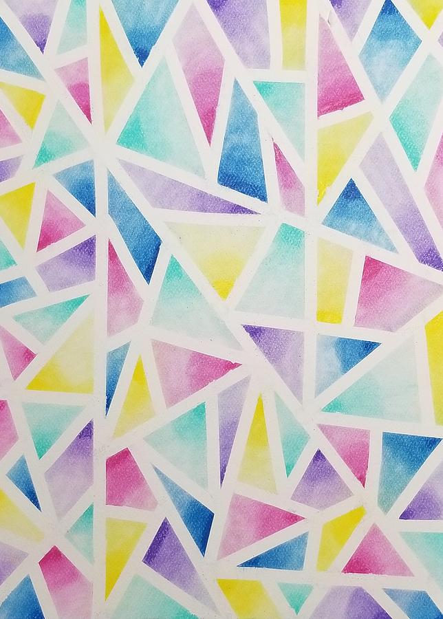 Colorful Abstract by KRISTIN MCDONNEL Colorful Abstract by KRISTIN MCDONNEL