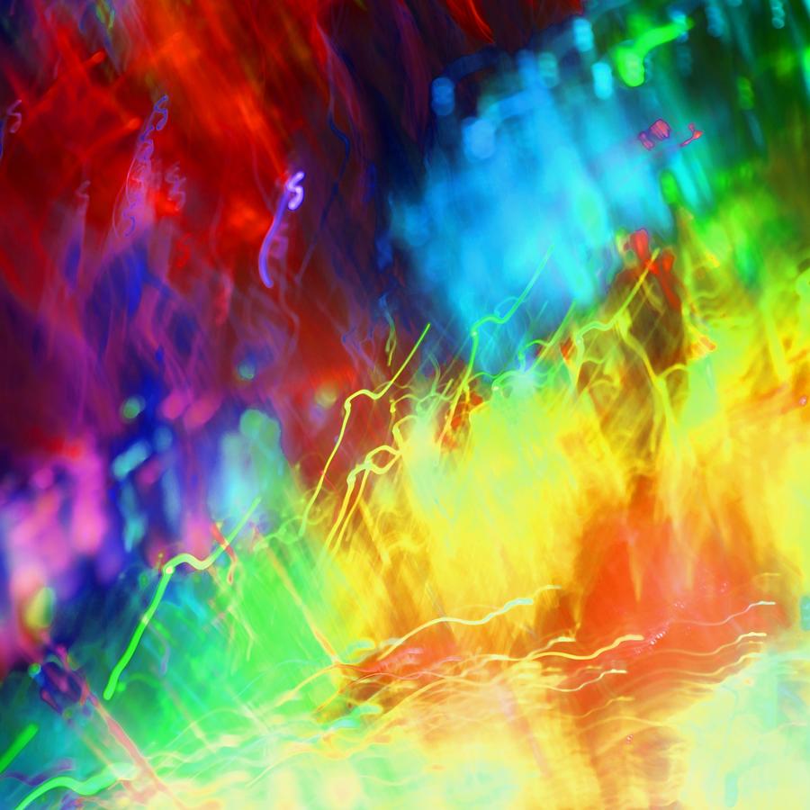 Colorful Abstract Photograph by Merrymoonmary