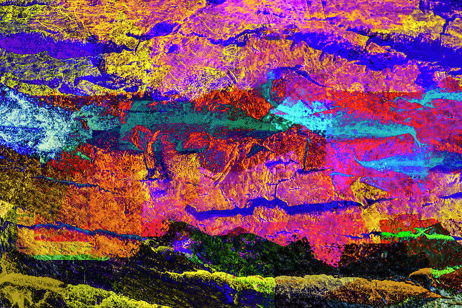 Abstract Photograph - Colorful Bark 10 by Anita Vincze