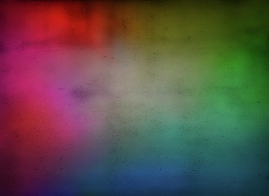 Colorful blur 1 Photograph by Les Cunliffe