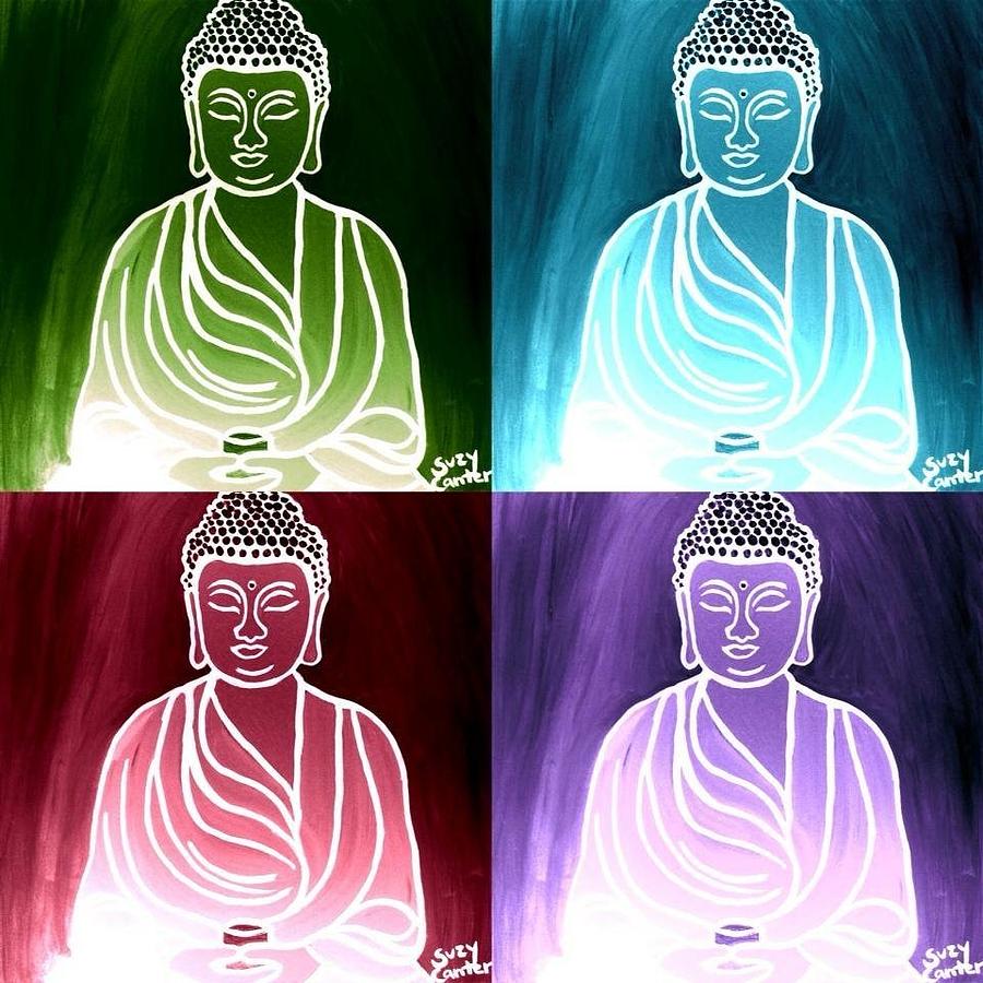 Colorful Buddhas by Suzy Mandel-Canter Colorful Buddhas by Suzy Mandel-Canter