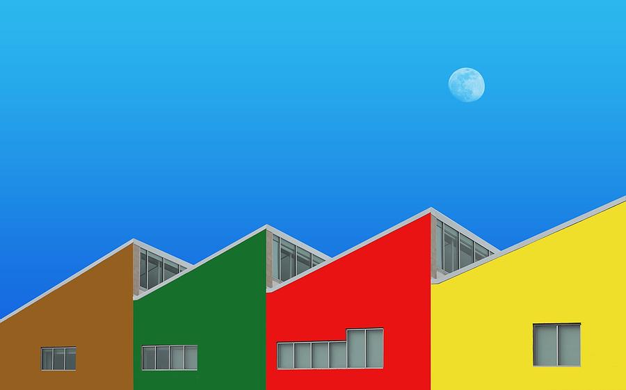 Colorful Building Photograph by Danny Gao