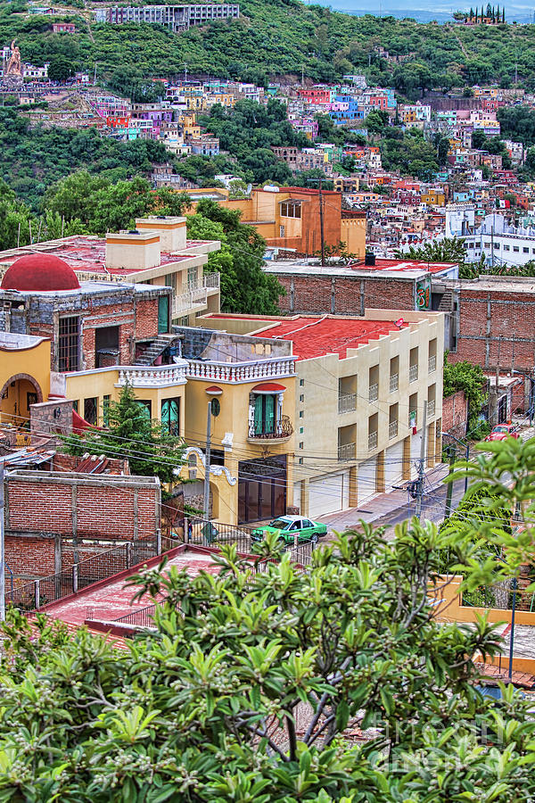Colorful buildings in Guanajuato, Mexico Photograph by Tatiana Travelways