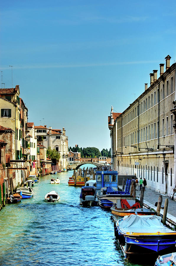 Colorful Canal Venice, Italy Photograph by Aleksandargeorgiev