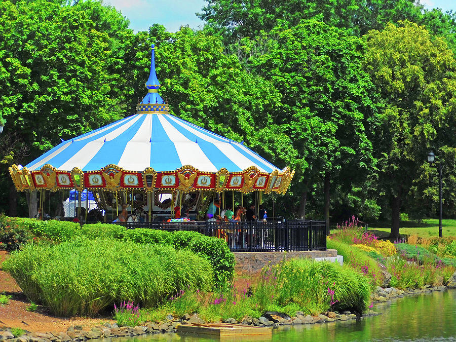 Colorful Carousel Photograph by Emmy Marie Vickers