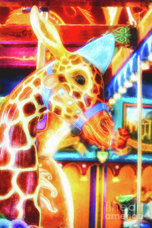 Colorful Carousel Fantasies Photograph by Mel Steinhauer