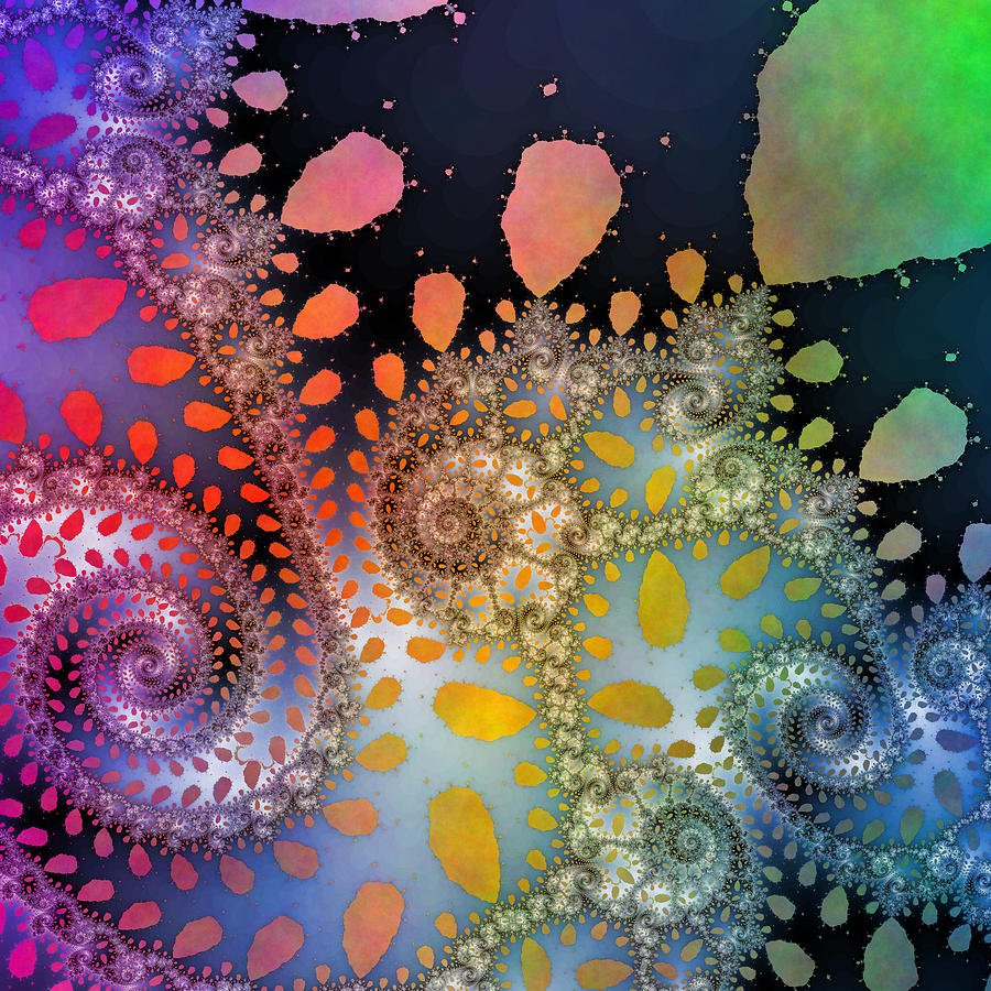 Colorful Chaos Digital Art by Blair Gibb