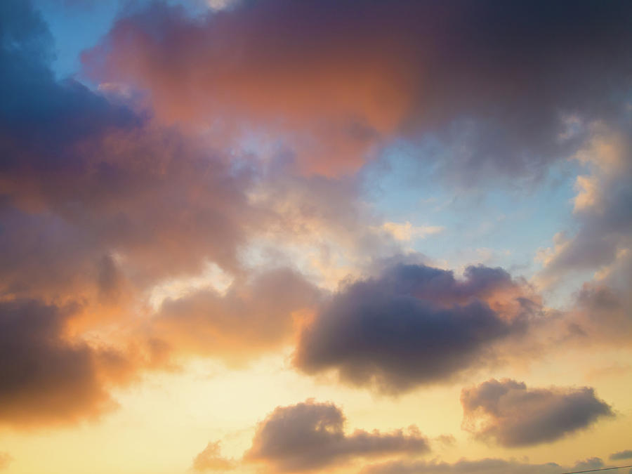 Colorful Clouds Photograph by Christopher Johnson