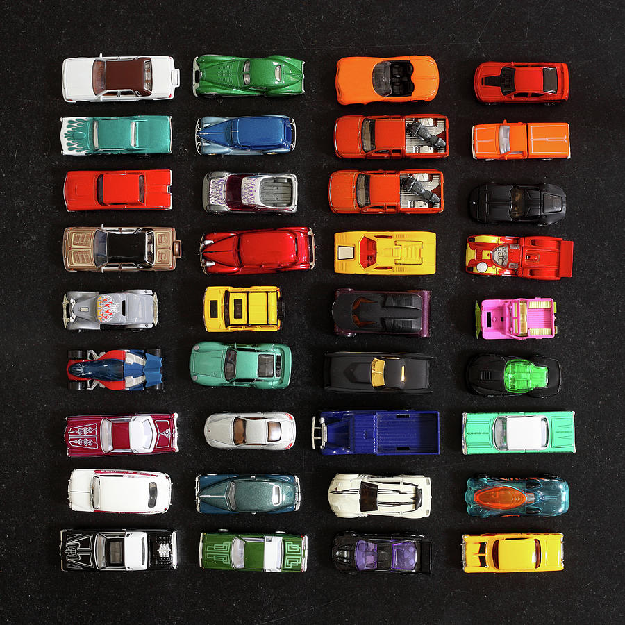 Colorful Collection Of Miniature Toy Photograph by Marcel Ter Bekke