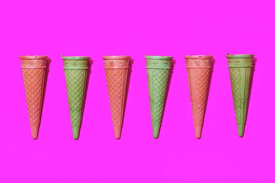 Colorful Cones Photograph by Miha Lorencak