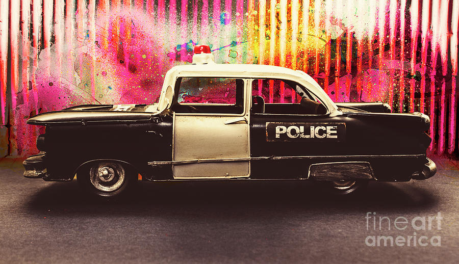 Colorful Crime Photograph