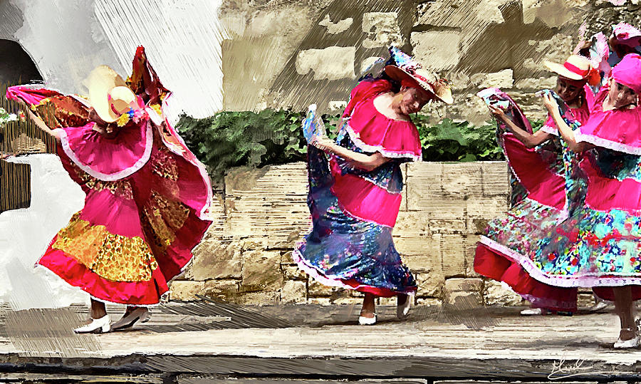 Colorful Dance Photograph by GW Mireles