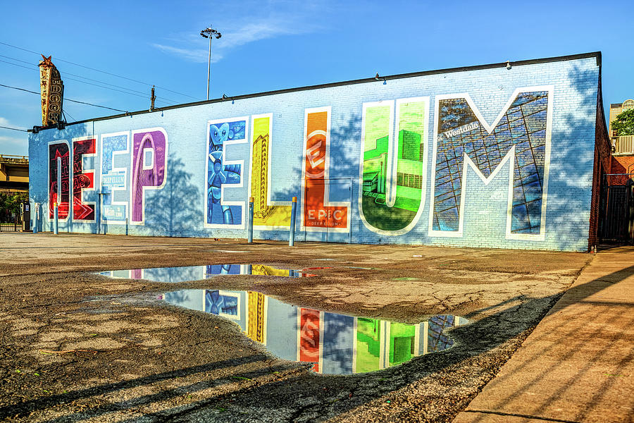 Colorful Deep Ellum Dallas Texas Mural Landmark Photograph by Gregory Ballos