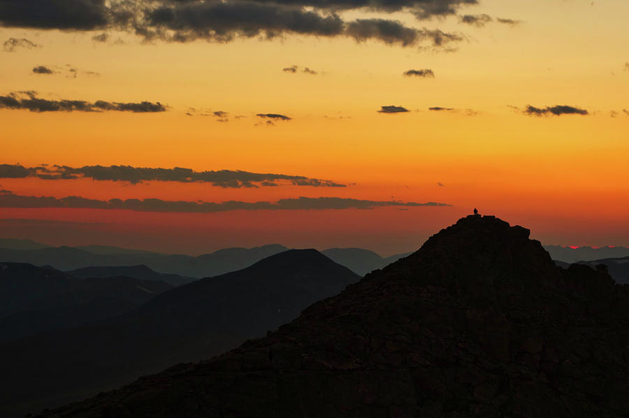Evening at Mount Evans Photograph by Kevin Schwalbe