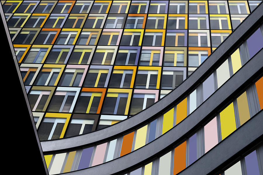 Colorful Facade Photograph by Rolf Endermann