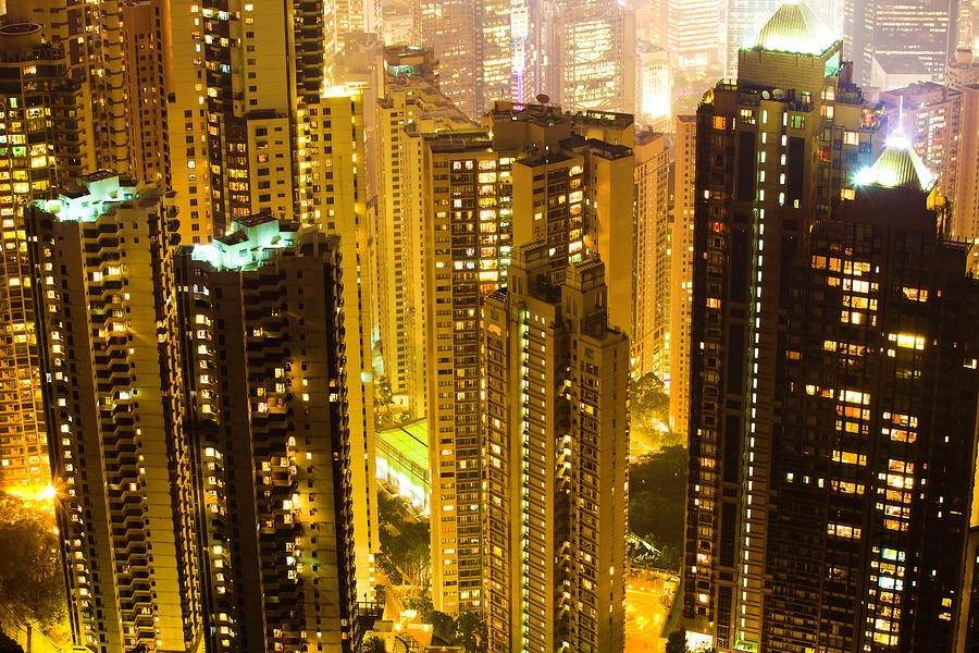 Colorful Hongkong Photograph by 4x-image