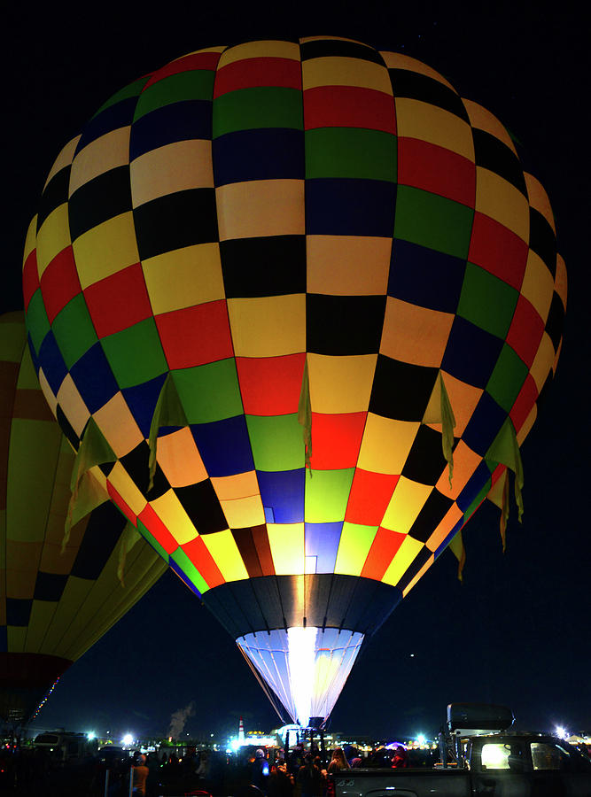 Colorful hot air balloon Photograph by David Lee Thompson