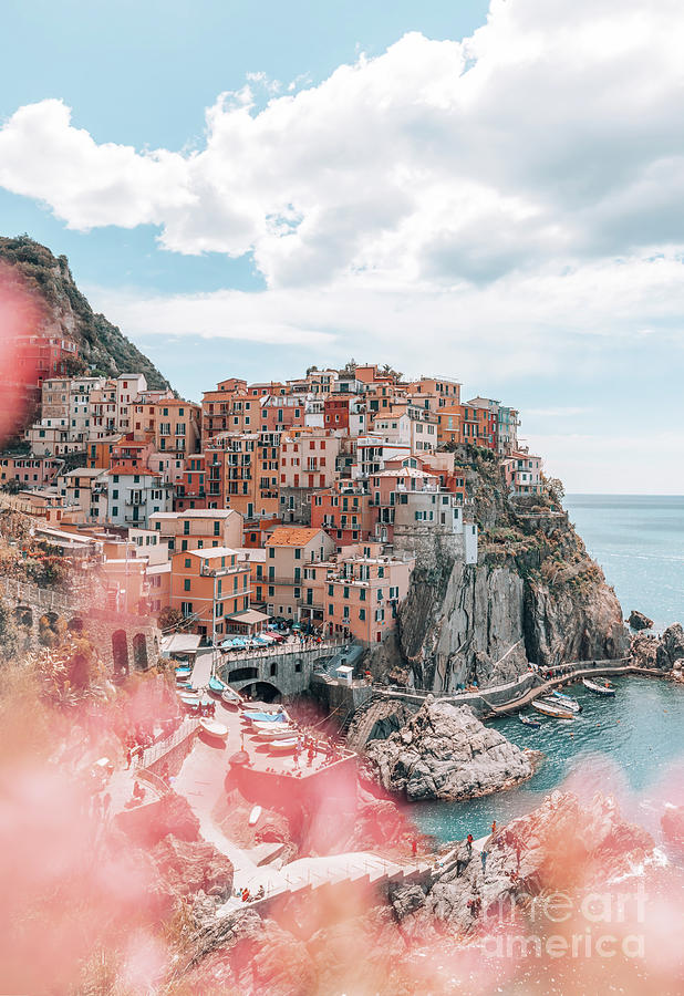 Colorful Houses Of Manarola Village Photograph by Serts