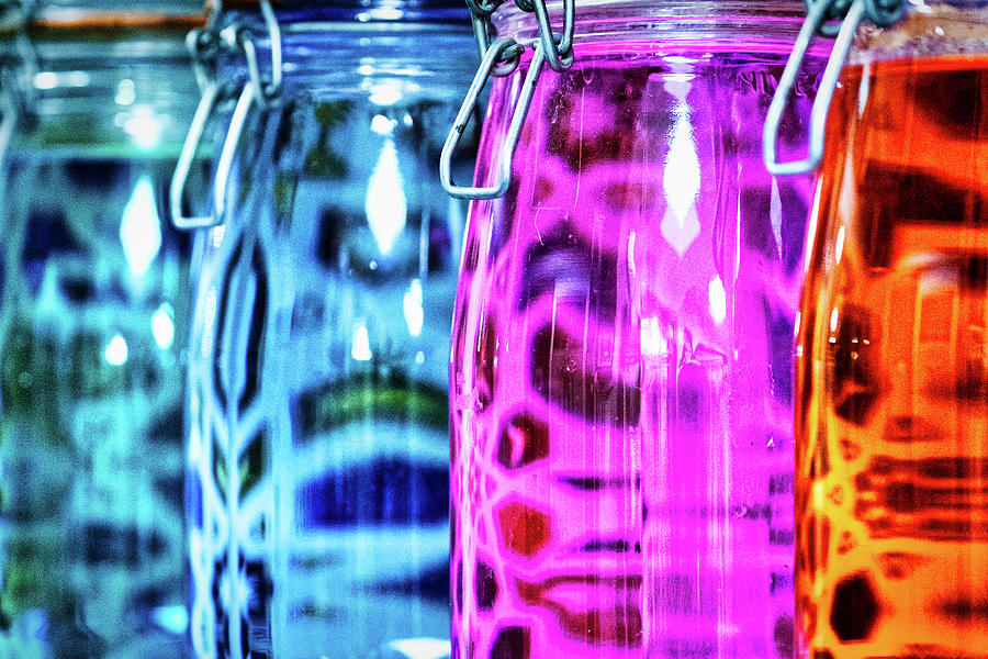 Colorful Jars - Morocco Photograph by Stuart Litoff
