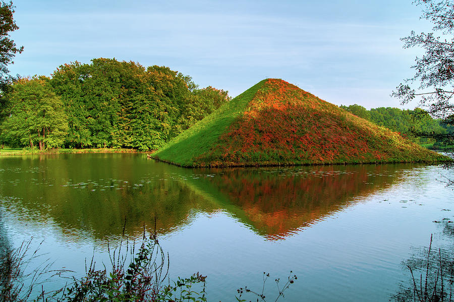 Colorful lake pyramid Photograph by Sun Travels