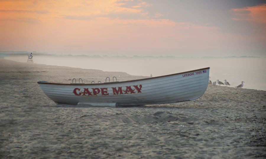Colorful Mornings at Cape May New Jersey Photograph by Bill Cannon