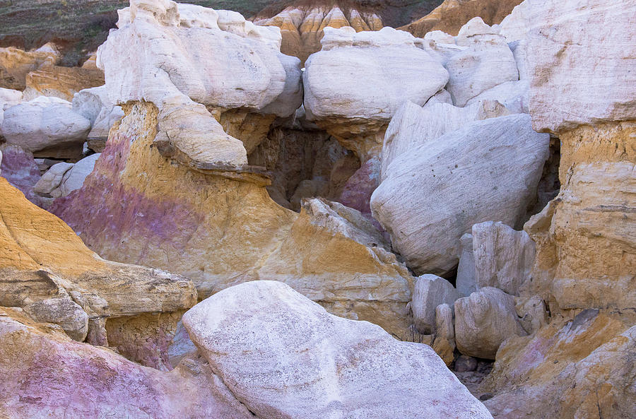Colorful Rock Formations  Photograph by Amy Sorvillo