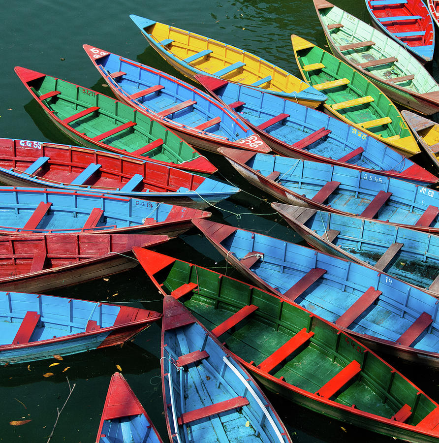  True Colors, Rowboats Photograph by Leslie Struxness