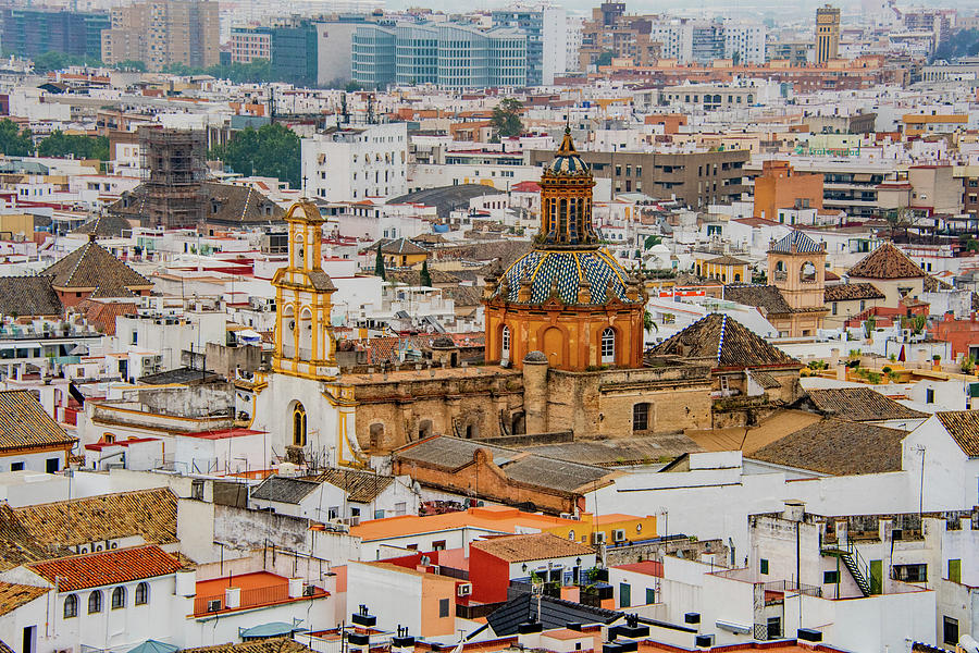 Colorful Seville Photograph by Marcy Wielfaert