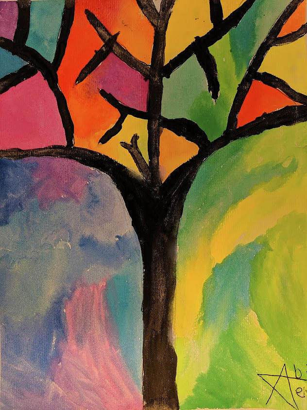 Colorful Tree of Life Mixed Media by Abigail Hepler - Fine Art America