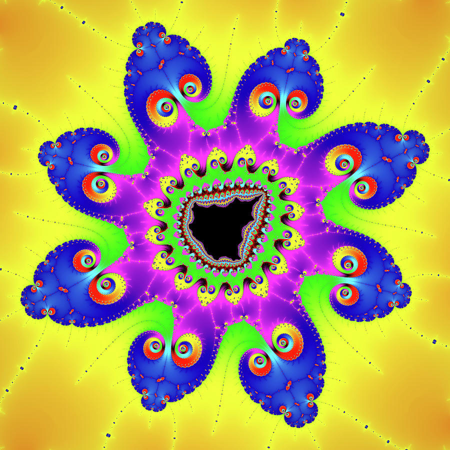 Colorful trippy Fractal yellow blue purple Digital Art by Matthias Hauser Colorful trippy Fractal yellow blue purple Digital Art by Matthias Hauser