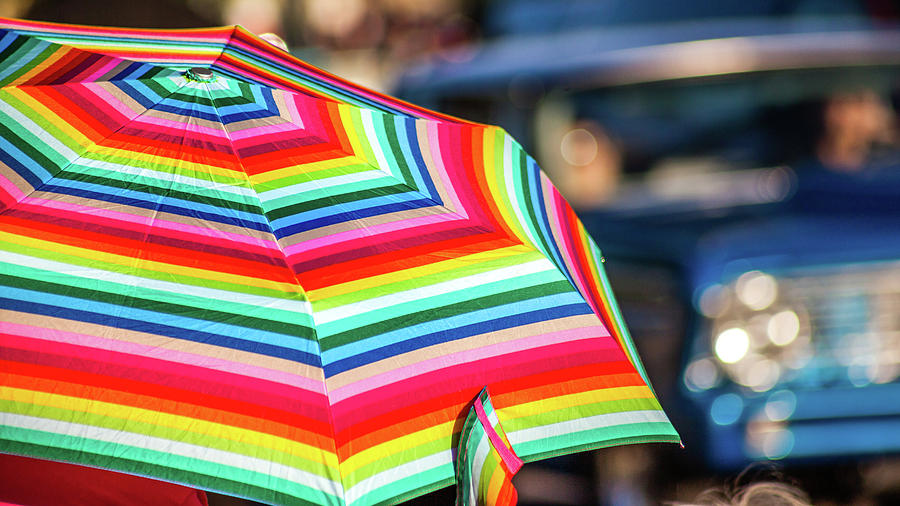 Colorful Umbrella by Jeanette Fellows Colorful Umbrella by Jeanette Fellows