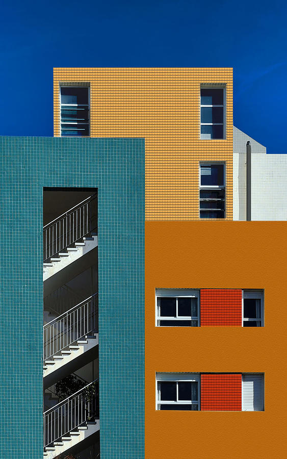 Colorful Urban Textures Photograph by Arnon Orbach