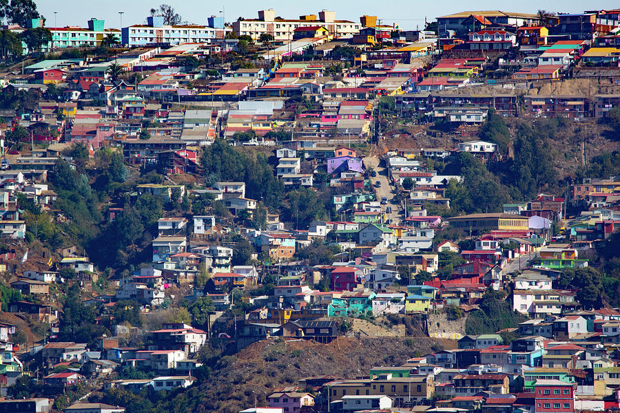 Colorful Valparaiso Chile Photograph by Patrick Nowotny