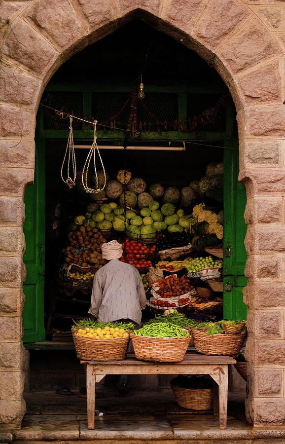 Colorful Vegetables Shop Photograph by Neha Singh