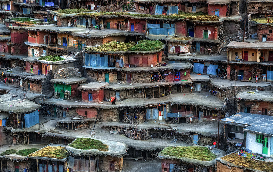 Colorful Village Photograph by Babak Mehrafshar (bob)