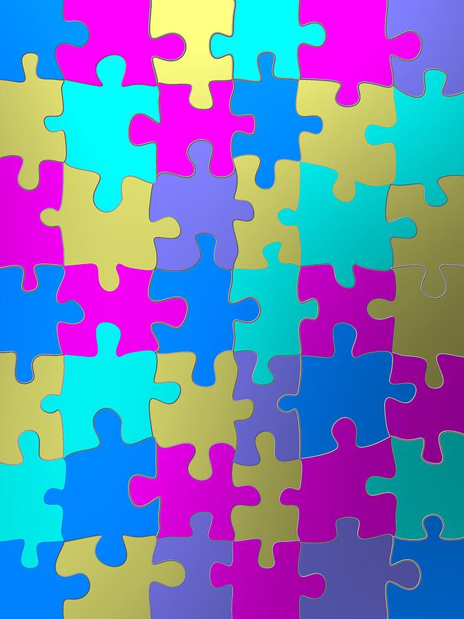 Colorist puzzle fashion by Alberto RuiZ Colorist puzzle fashion by Alberto RuiZ